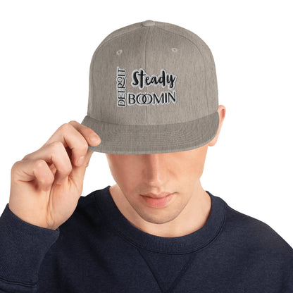 Detroit Steady Boomin | embroidered snapback