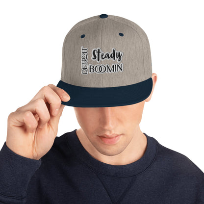 Detroit Steady Boomin | embroidered snapback