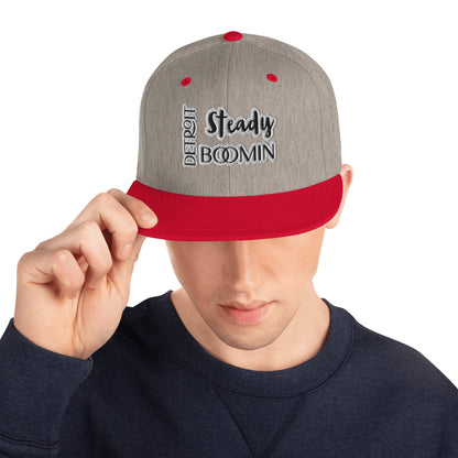 Detroit Steady Boomin | embroidered snapback