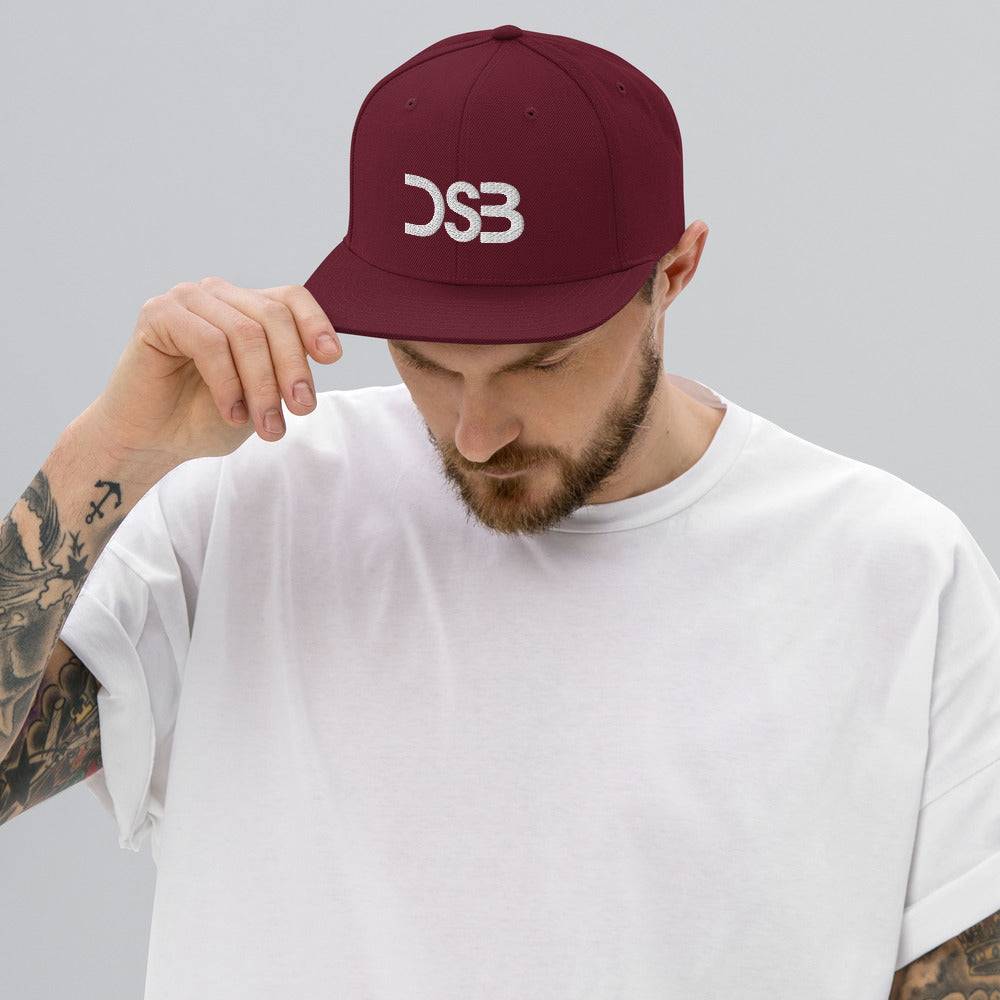Detroit Steady Boomin Snapback Hat | Embroidered Detroit Cap with Green Undervisor