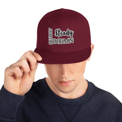 Detroit Steady Boomin | embroidered snapback