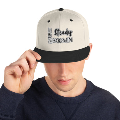 Detroit Steady Boomin | embroidered snapback