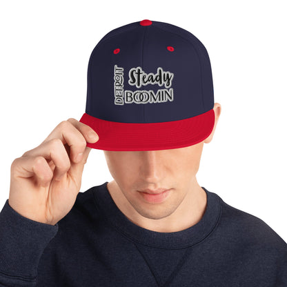 Detroit Steady Boomin | embroidered snapback