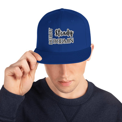 Detroit Steady Boomin | embroidered snapback