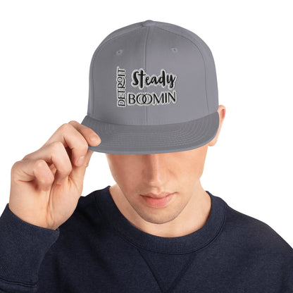 Detroit Steady Boomin | embroidered snapback