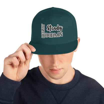 Detroit Steady Boomin | embroidered snapback