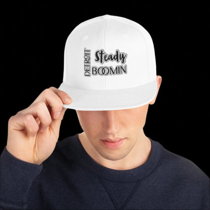 Detroit Steady Boomin | embroidered snapback