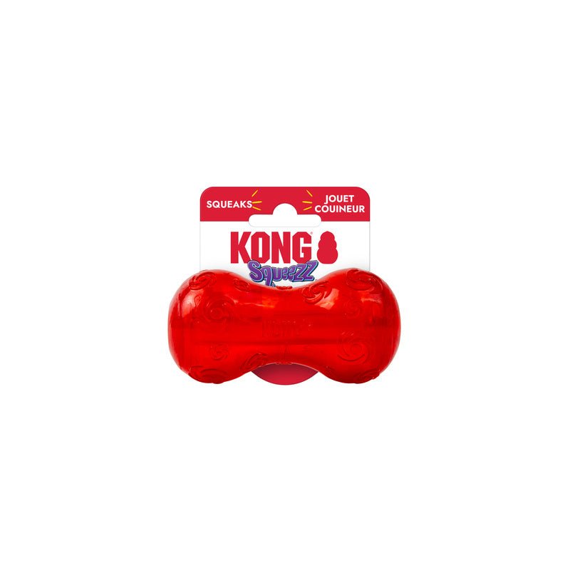 KONG Squeezz® Holiday Dog Toys – Fun Fetch & Chew Toys, Assorted Colors