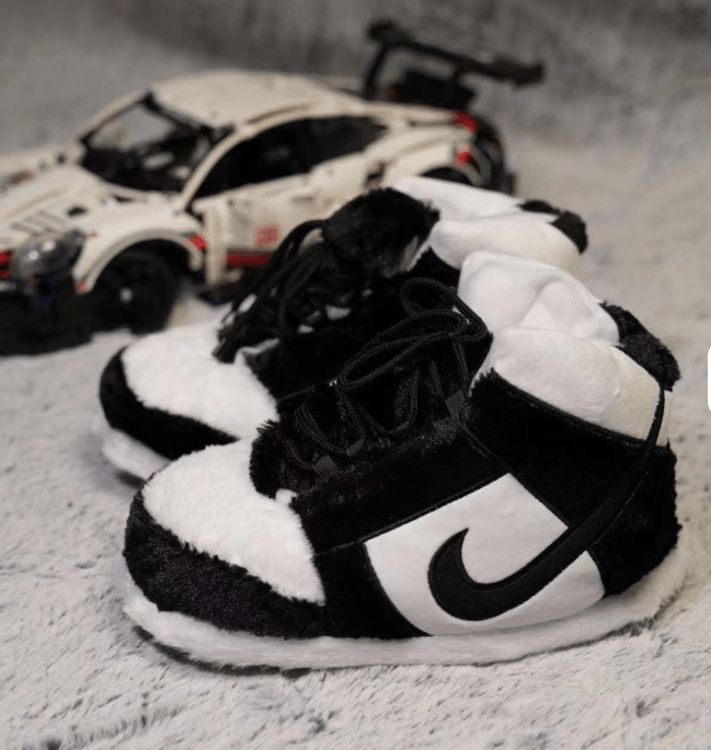 panda sneaker slippers