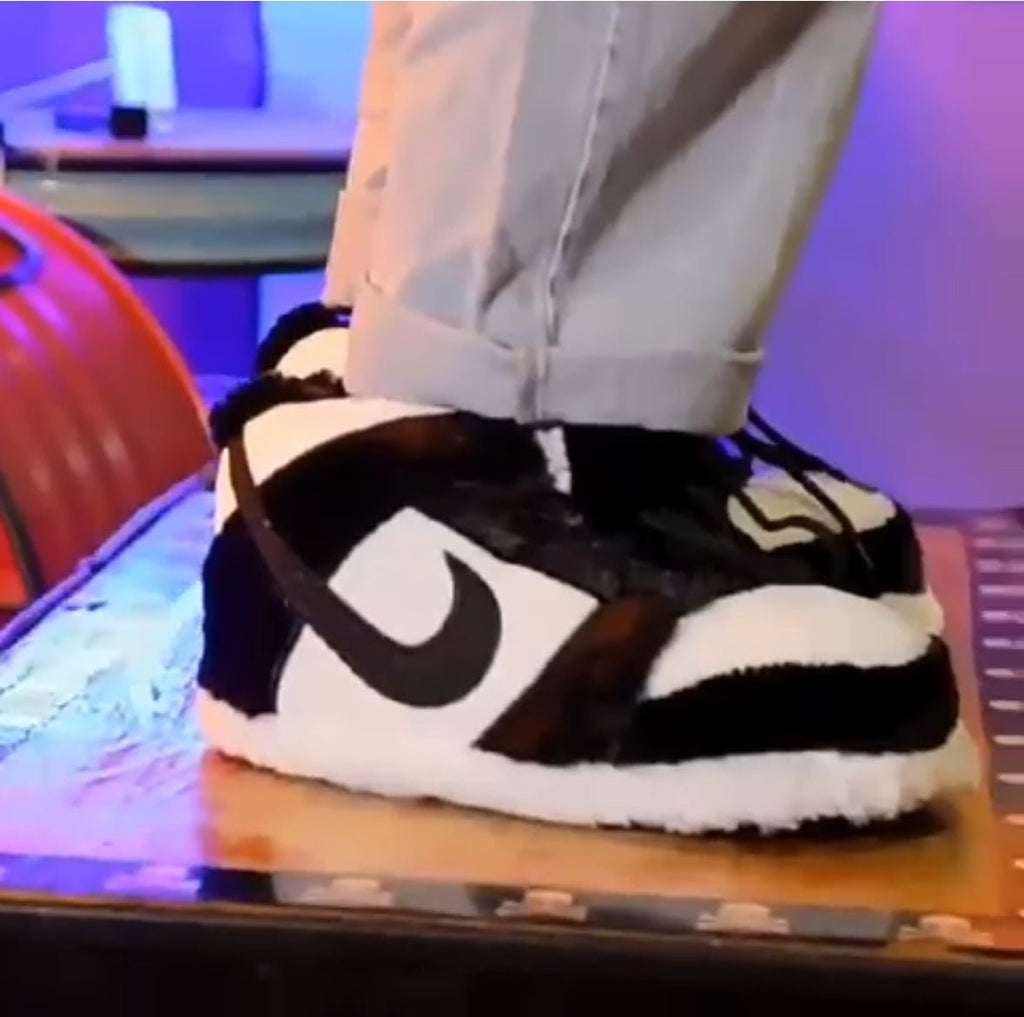 panda sneaker slippers