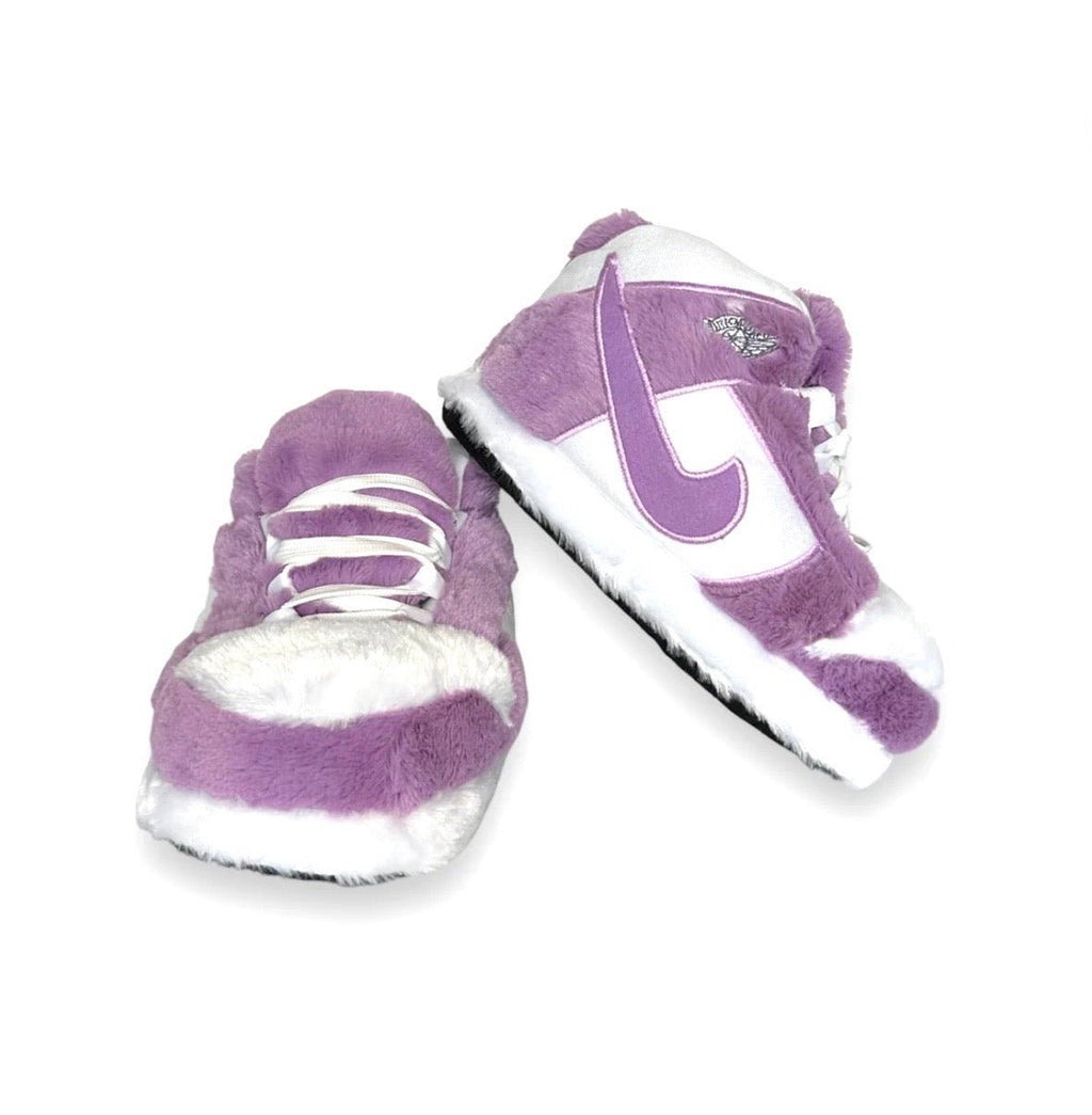 Purple Sneaker Slippers