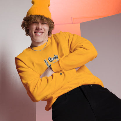 Detroit Steady Boomin Men's Embroidered Sweatshirt | Premium Comfort & Style