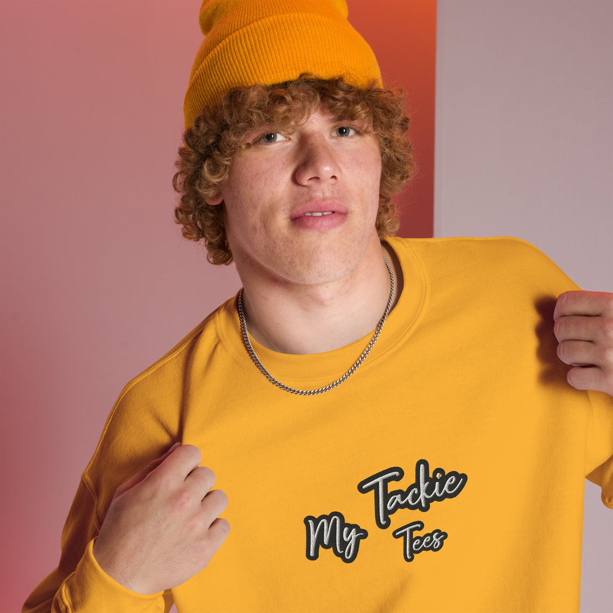 My Tackie Tees Men's Embroidered Sweatshirt | Premium Comfort Streetwear