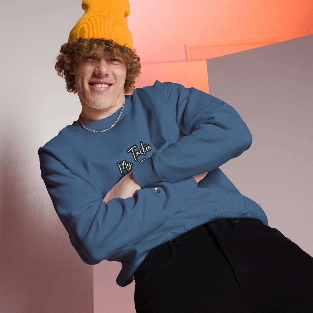 My Tackie Tees Men's Embroidered Sweatshirt | Premium Comfort Streetwear