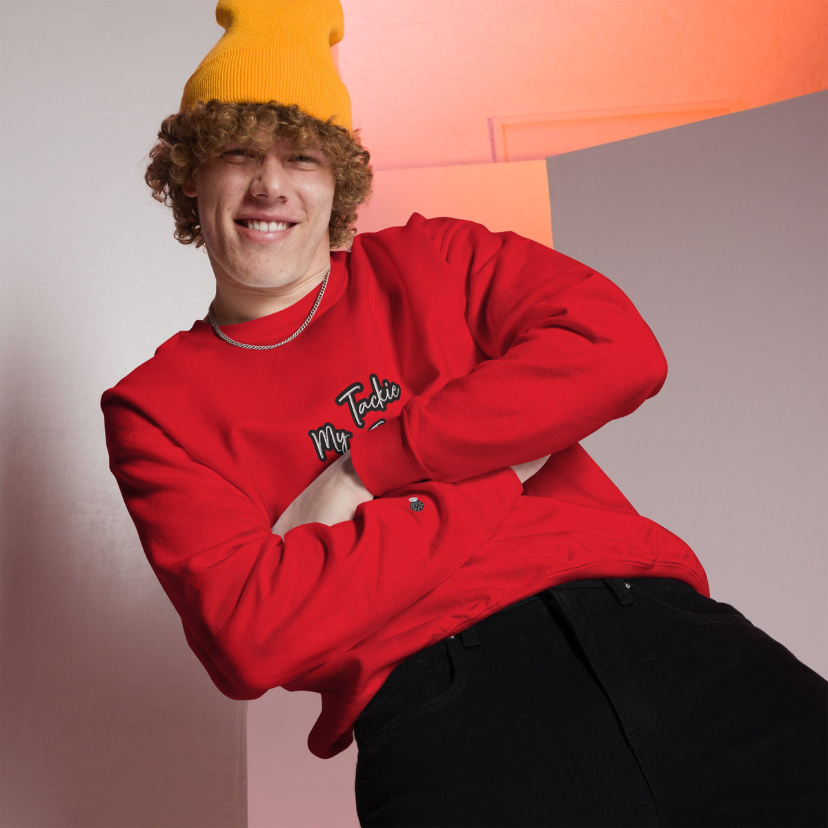 My Tackie Tees Men's Embroidered Sweatshirt | Premium Comfort Streetwear