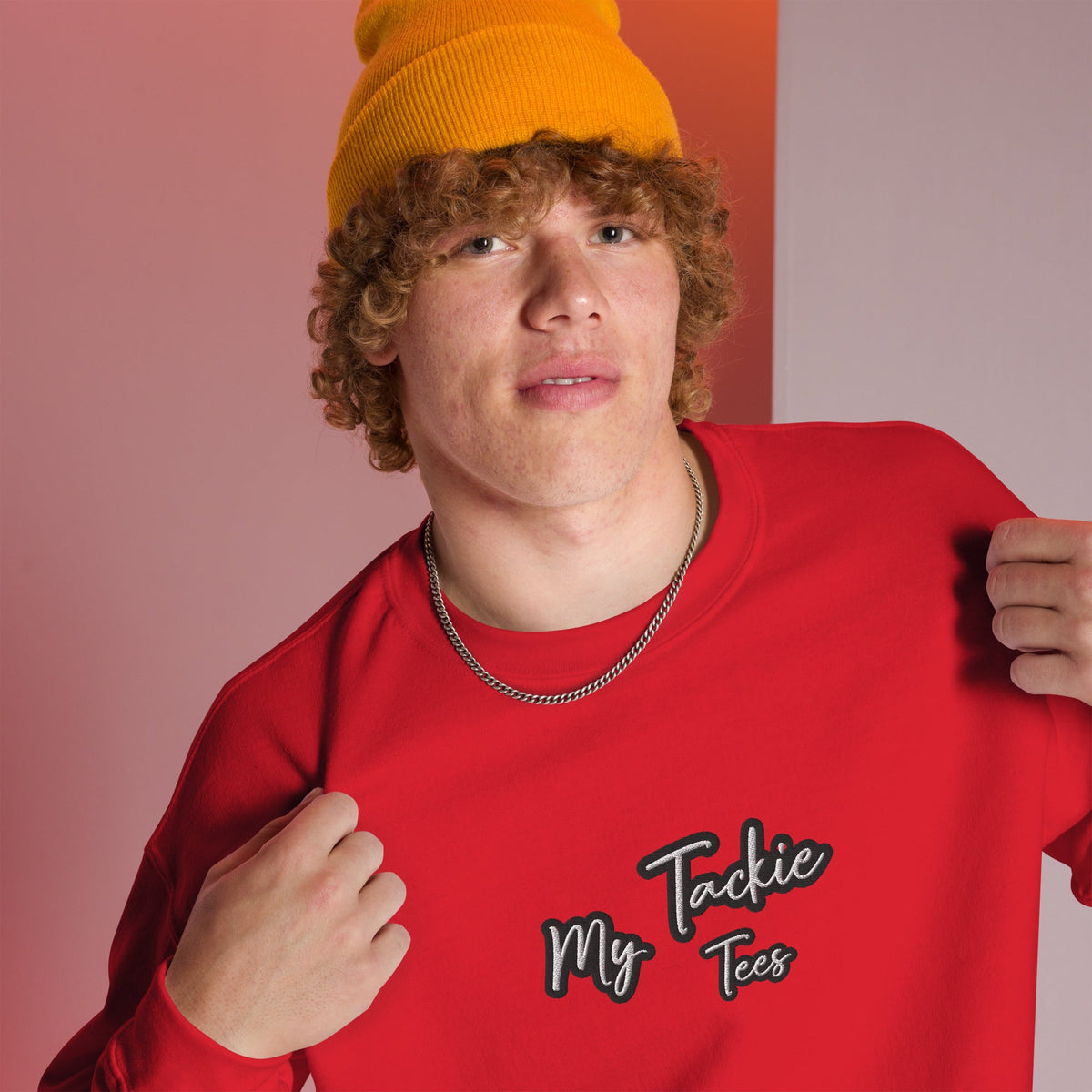 My Tackie Tees Men's Embroidered Sweatshirt | Premium Comfort Streetwear