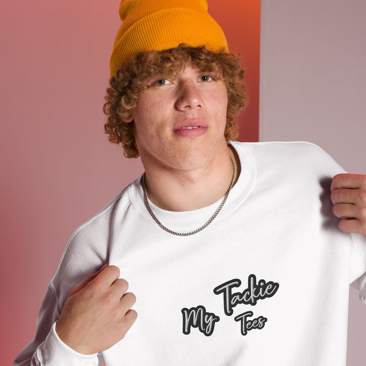 My Tackie Tees Men's Embroidered Sweatshirt | Premium Comfort Streetwear
