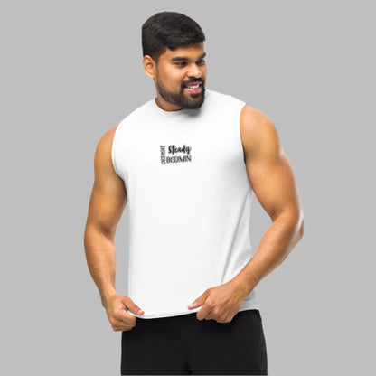 Detroit Steady Boomin Muscle Shirt | Premium Detroit Streetwear Tank
