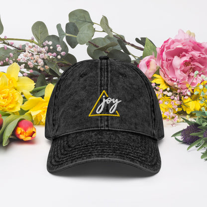 Joy - Vintage Cotton Twill Cap