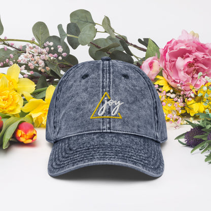 Joy - Vintage Cotton Twill Cap